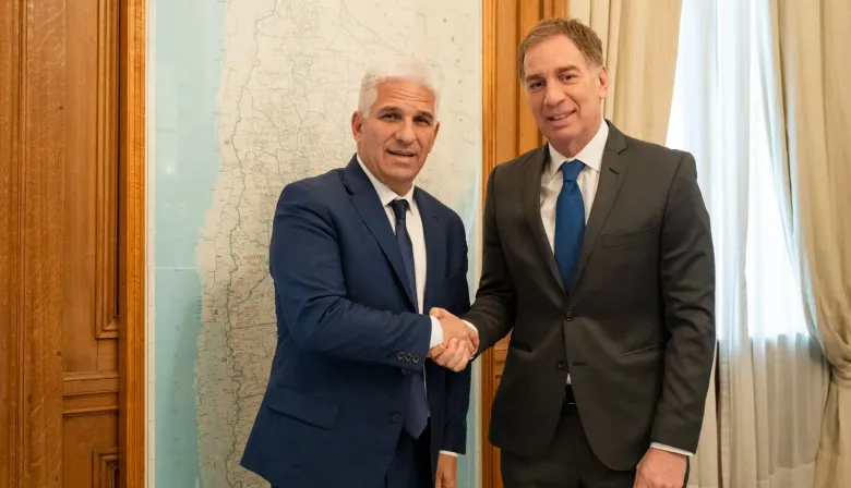 PASO, Ruta 7 y BCRA: qué acordaron Santilli y el gobernador de San Luis