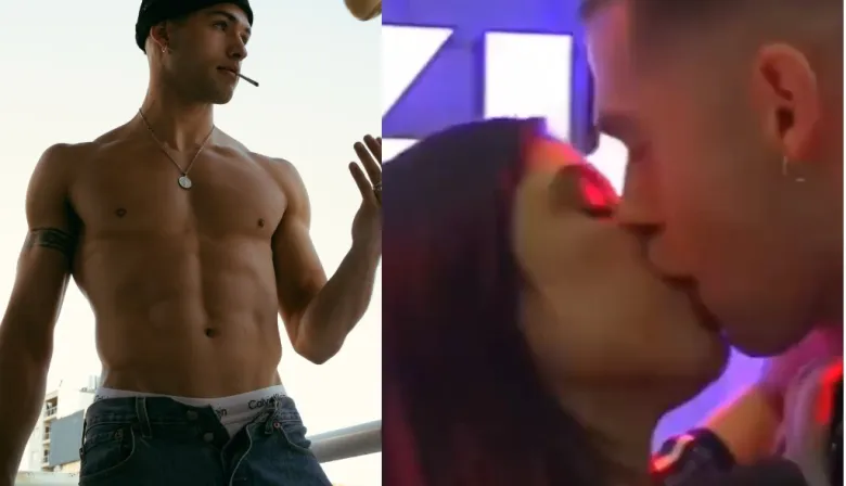 Las fotos hot de Lucas Sapoznik, el modelo que se chapó a Cami Mayan en LUZU TV
