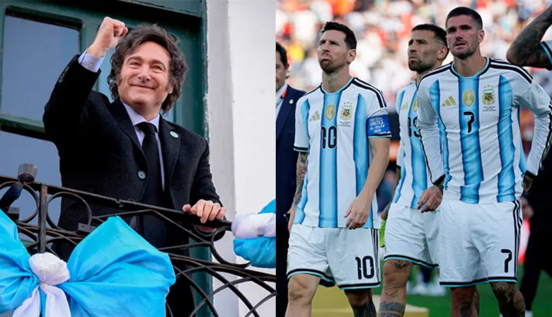 Sin festejos para la Selección: Milei reveló los motivos y anticipó cambios clave
