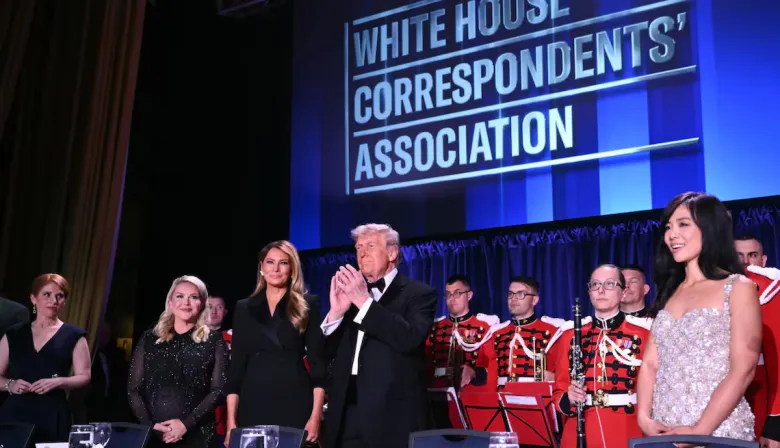 Donald Trump regresa a la cena de la Asociación de Corresponsales de la Casa Blanca