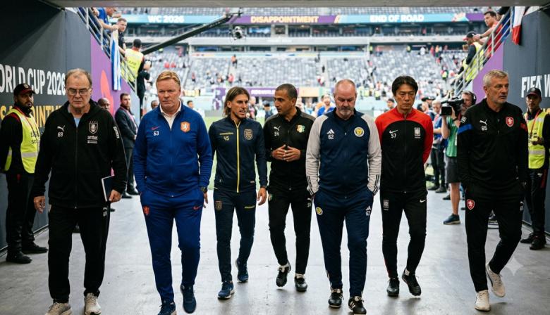Bielsa, Koeman y Beccacece encabezan la lista de técnicos que se quedaron fuera del Mundial