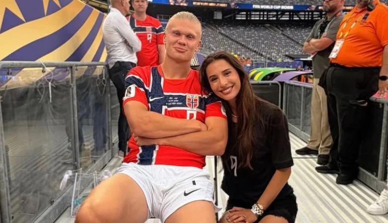 La historia de Erling Haaland y su novia que se parece a la de Messi y Antonela Roccuzzo