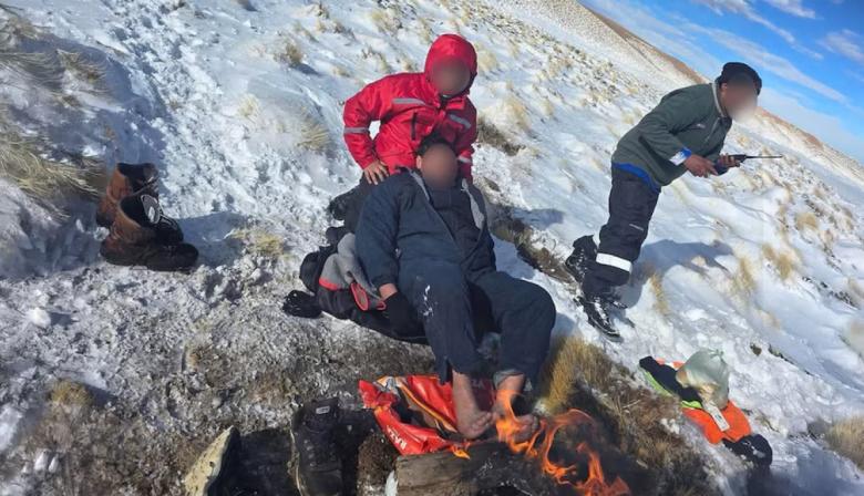 Catamarca: cuatro mineros fueron rescatados tras quedar atrapados por la nieve