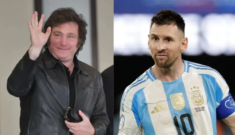 Milei despidió a Jorge Messi y reivindicó a Lionel en un mensaje que hizo ruido