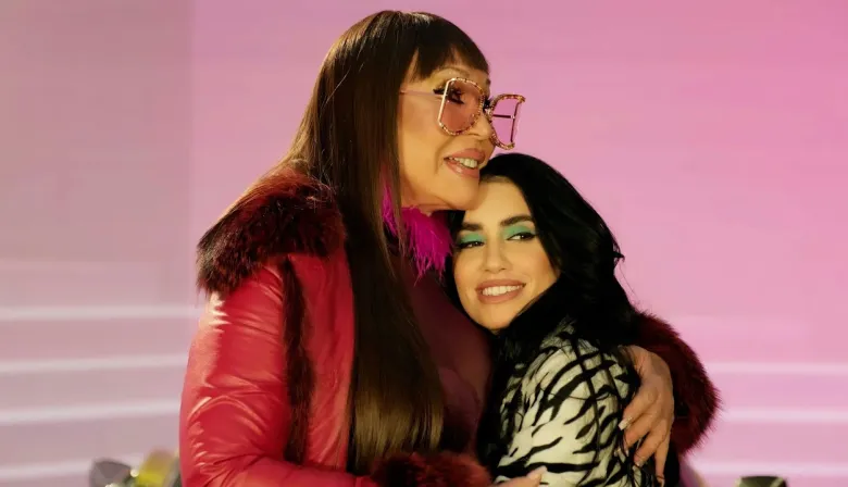Cómo se ve la relación entre Moria Casán y Lali en la serie de Netflix de La One