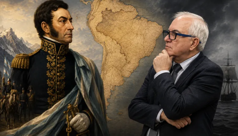 San Martín, a 176 años de su muerte: Patricio Lons reabre el debate sobre su legado