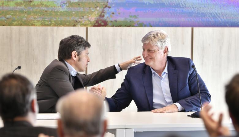 El Niño: qué acordaron Kicillof y Ziliotto por el agua que llega a PBA