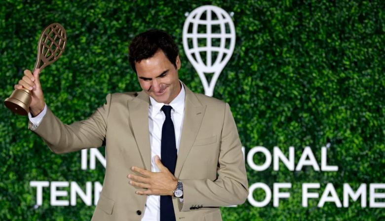 Roger Federer vuelve a hacer historia: ya es miembro del Salón de la Fama del Tenis