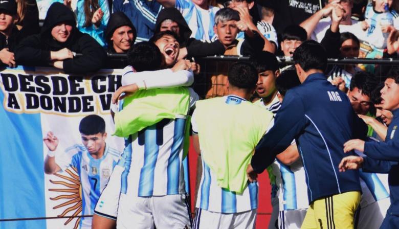 Suramericanos: Argentina venció 1-0 a Perú y clasificó a la final en fútbol masculino
