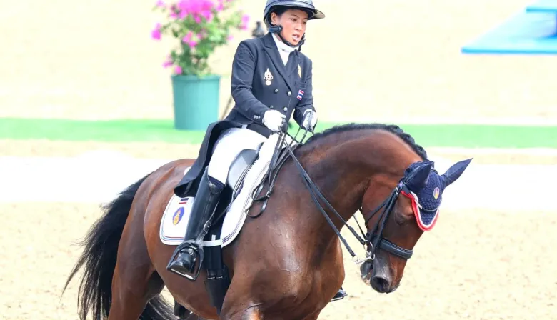 La princesa tailandesa reveló cómo compitió el día que murió su hermana
