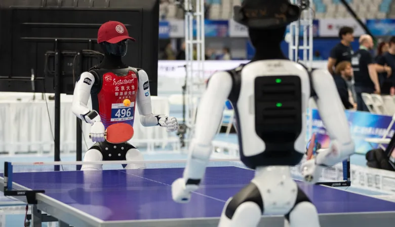 Robots para entrenar al tenis, pádel y básquet: la gran apuesta de China