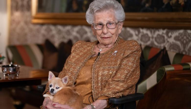 Murió Wilma, la perrita de la princesa Astrid: así llegó a la familia real