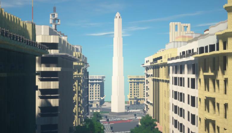 Minecraft unió a sus fans argentinos con el objetivo de recrear el país en el videojuego