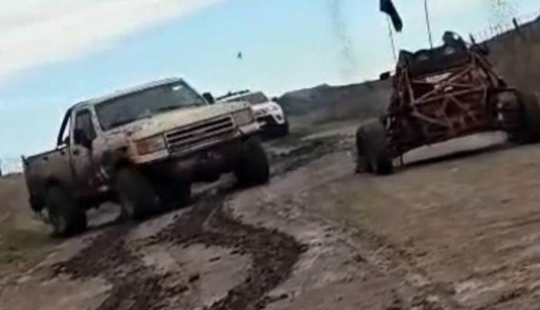 Bronca en Olavarría: Usaron un camino rural como pista de rally y lo subieron a redes
