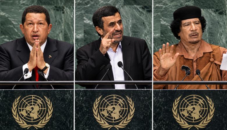 Chávez, Gaddafi y Ahmadinejad: tres discursos que sacudieron la Asamblea de la ONU