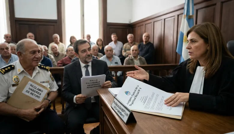 Frenan el recorte a retirados del Servicio Penitenciario por suplementos salariales