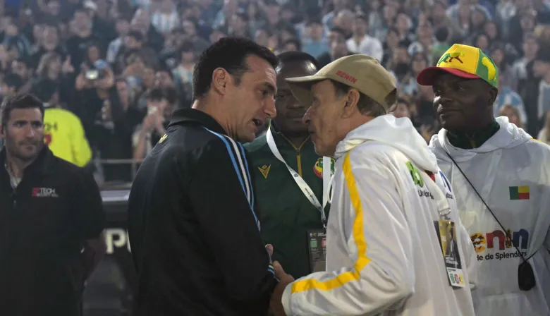 Gernot Rohr y el "punto negro" de la despedida de Messi: la queja del DT de Benín