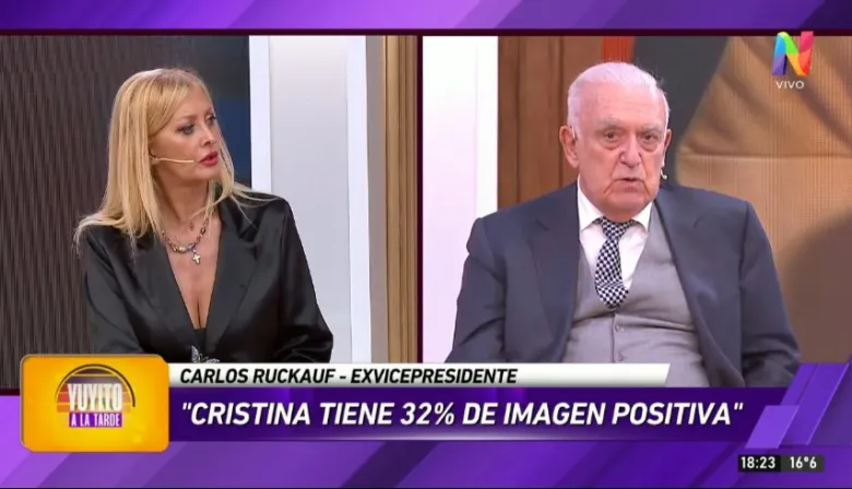 Carlos Ruckauf en Net TV: “El peronismo no existe más, fue capturado por el kirchnerismo”