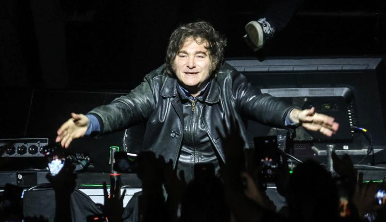 Milei sacará remasterizado su recital del Movistar Arena y sorprendió con una frase