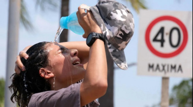 Ciudad de Buenos Aires: por la ola de calor el Gobierno instaló 24 puntos de hidratación