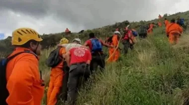 Córdoba: rescataron a más de 40 niños en el cerro Champaquí