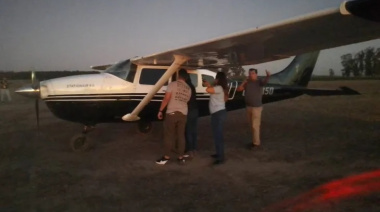 Fue detenido el sospechoso de pilotear la avioneta que aterrizó cerca de Rosario con casi media tonelada de cocaína