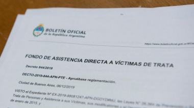 Disuelven cinco fondos fiduciarios públicos: uno era para asistir a víctimas de trata