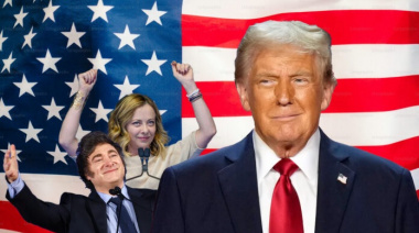La asunción de Donald Trump acompañado de Milei, Meloni, Bukele y Noboa