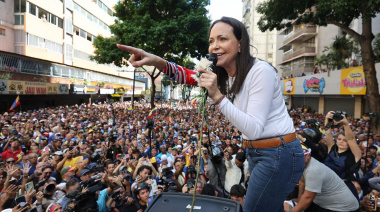 Venezuela: detuvieron a María Corina Machado en medio de las protesta contra Maduro