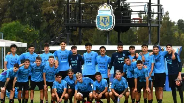 La selección argentina Sub 17 arranca el Sudamericano contra Chile