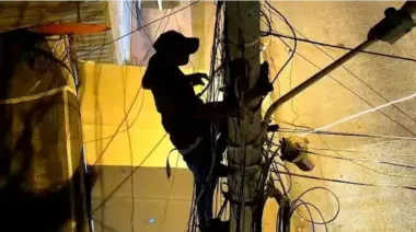 Dejó sin internet a 400 vecinos por robar cables y pasará siete meses en la cárcel