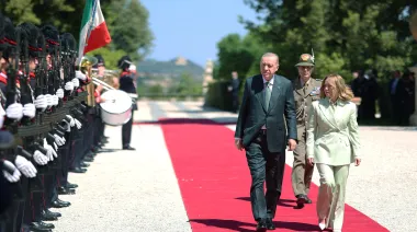 Del Mediterráneo al Bósforo: Roma y Ankara refuerzan su eje geoestratégico