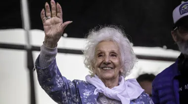 Estela de Carlotto: “Argentina es casi una tiranía” y Milei “debería estar en la cárcel”