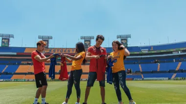 El estadio que eligió Disney para grabar una serie con el Kun Agüero