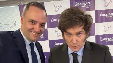 Javier Milei volverá a mostrarse con Manuel Adorni
