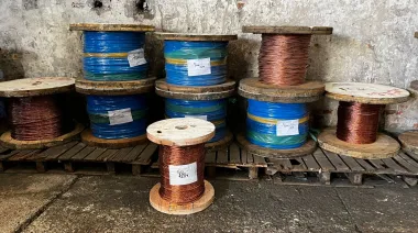Golpe al robo de cables: ocho detenidos y metales secuestrados por 900 mil dólares