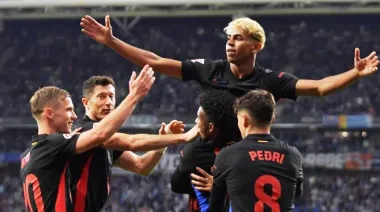 Fiesta en Barcelona: el culé se consagró campeón de la liga española