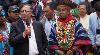 Gustavo Petro consolida su alianza con los pueblos indígenas del sur de Colombia