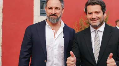 Desde Madrid a Lisboa: André Ventura y Santiago Abascal desafían al sistema
