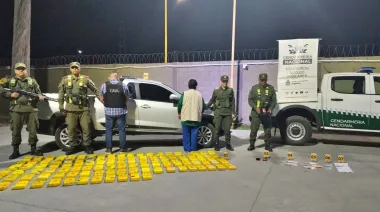 Cocaína en neumáticos y camionetas: secuestran más de 680 kilos en dos operativos