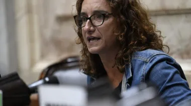 Vanina Biasi: "La única violencia que hay en el Congreso es la que ejerce Bullrich"