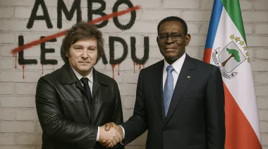 Mientras Milei grita "libertad", avala que Werthein y Roccatagliata apoyen en silencio la dictadura de Guinea Ecuatorial