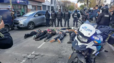 La impactante persecución por las calles de La Plata que fue filmada desde la moto de un policía