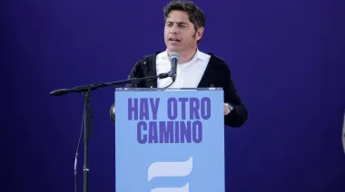 Kicillof lanzó el Movimiento Derecho al Futuro: “Hoy la discusión es FMI o pueblo”