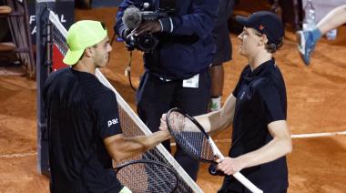 Jannik Sinner detiene la racha de Cerúndolo en Roma y avanza a cuartos de final