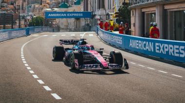 Franco Colapinto salió último en las pruebas libres del GP de Mónaco