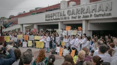 Adorni defendió la situación del Garrahan y apuntó contra privilegios en el sistema de salud