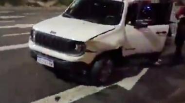 Violento choque en Constitución: cinco heridos tras cruzar un semáforo en rojo