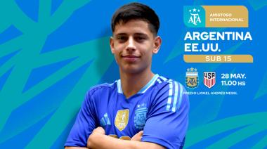 La AFA postergó el partido Sub-15 entre Argentina y Estados Unidos por las condiciones climáticas