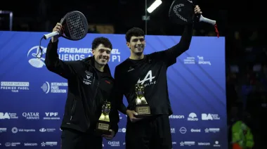 Tapia y Coello vuelven a conquistar un torneo de pádel en Buenos Aires